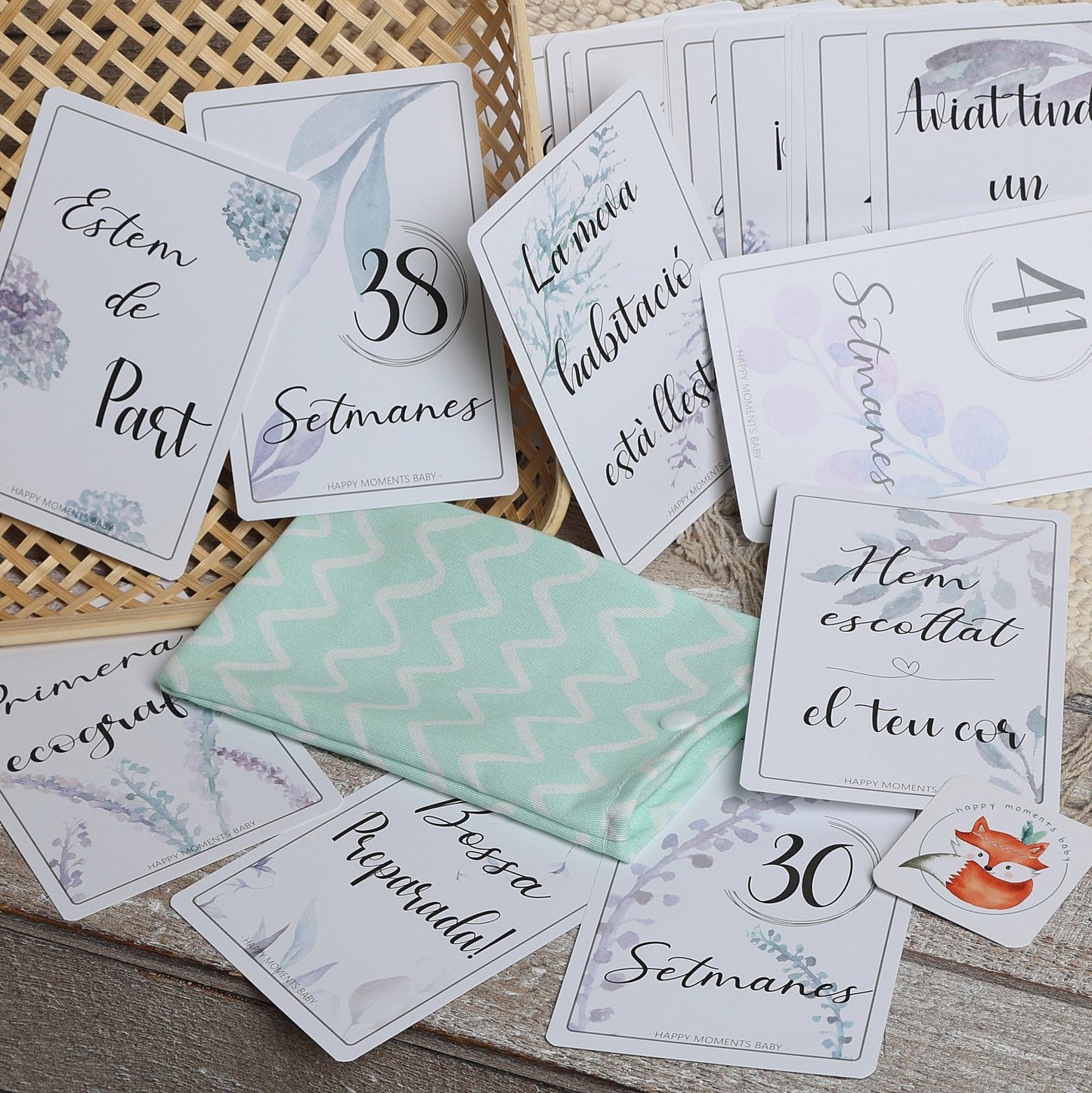 TARGETES EMBARÀS ·CATALÀ· - Happy Moments Baby