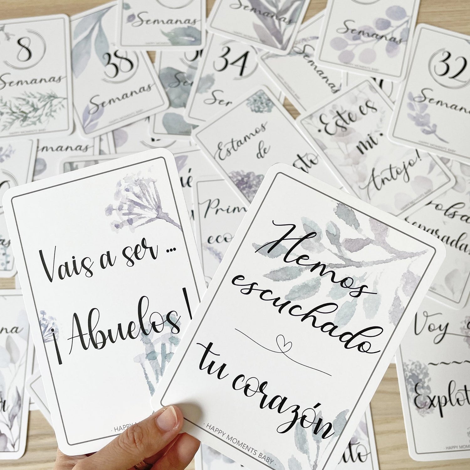 TARJETAS EMBARAZO - Happy Moments Baby