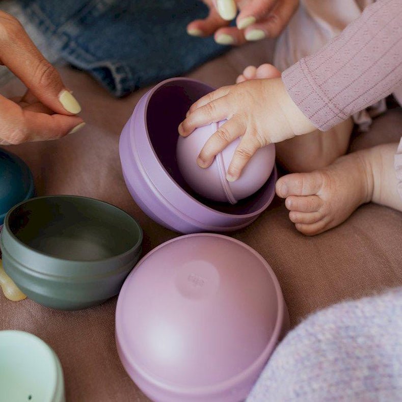 TENTETIESO APILABLE BIBS ·BRIGHT RAINBOW· - Happy Moments Baby