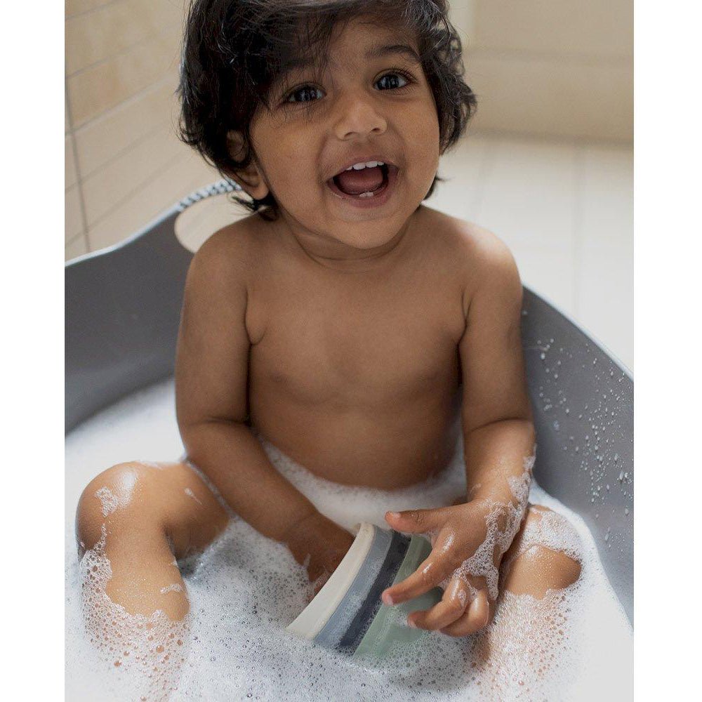 TENTETIESO APILABLE BIBS ·PASTEL RAINBOW· - Happy Moments Baby