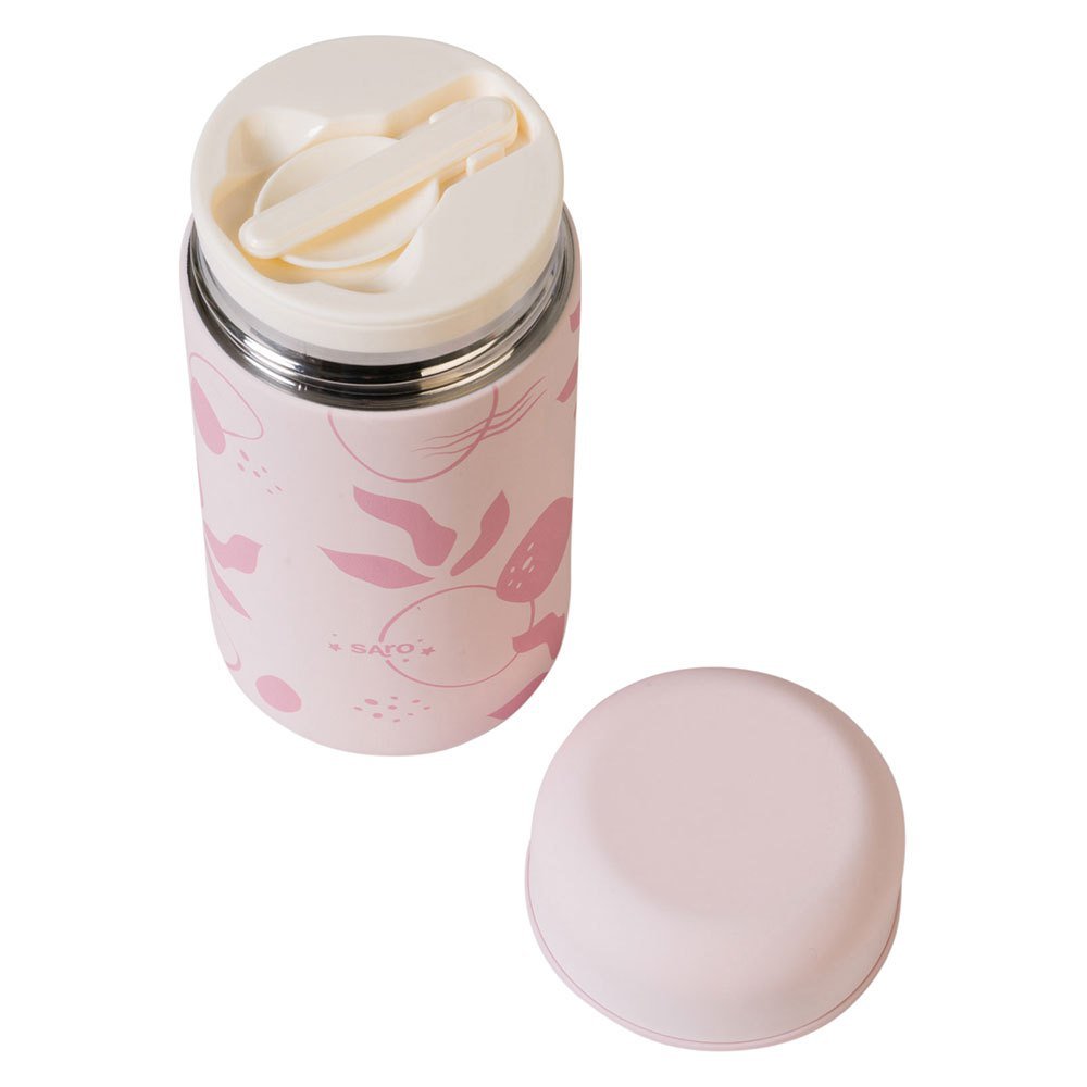 TERMO PARA ALIMENTOS 500ML SARO ·ROSA· - Happy Moments Baby