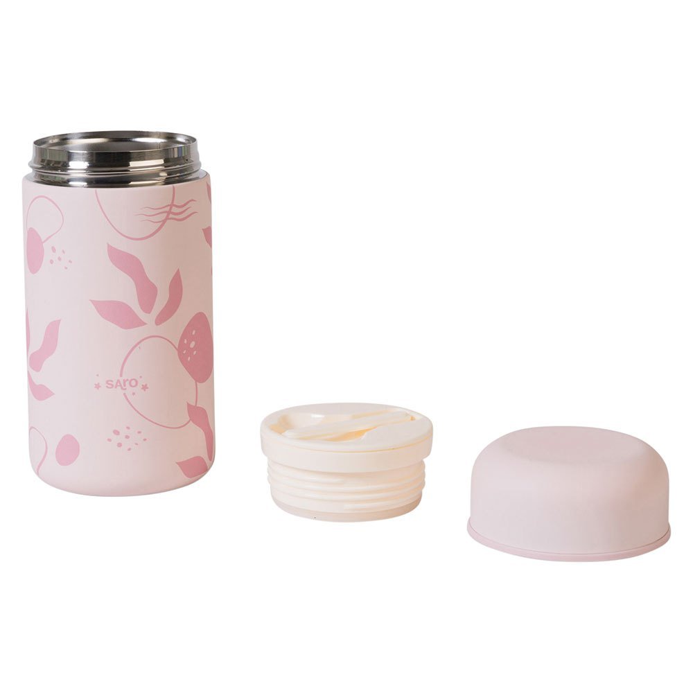 TERMO PARA ALIMENTOS 500ML SARO ·ROSA· - Happy Moments Baby