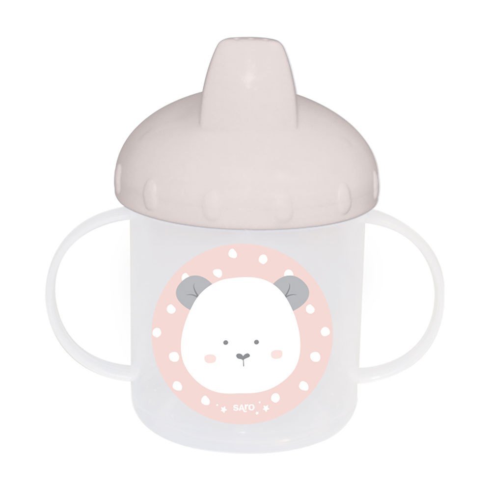 VAJILLA INFANTIL 5 PIEZAS SARO ·ROSA· - Happy Moments Baby