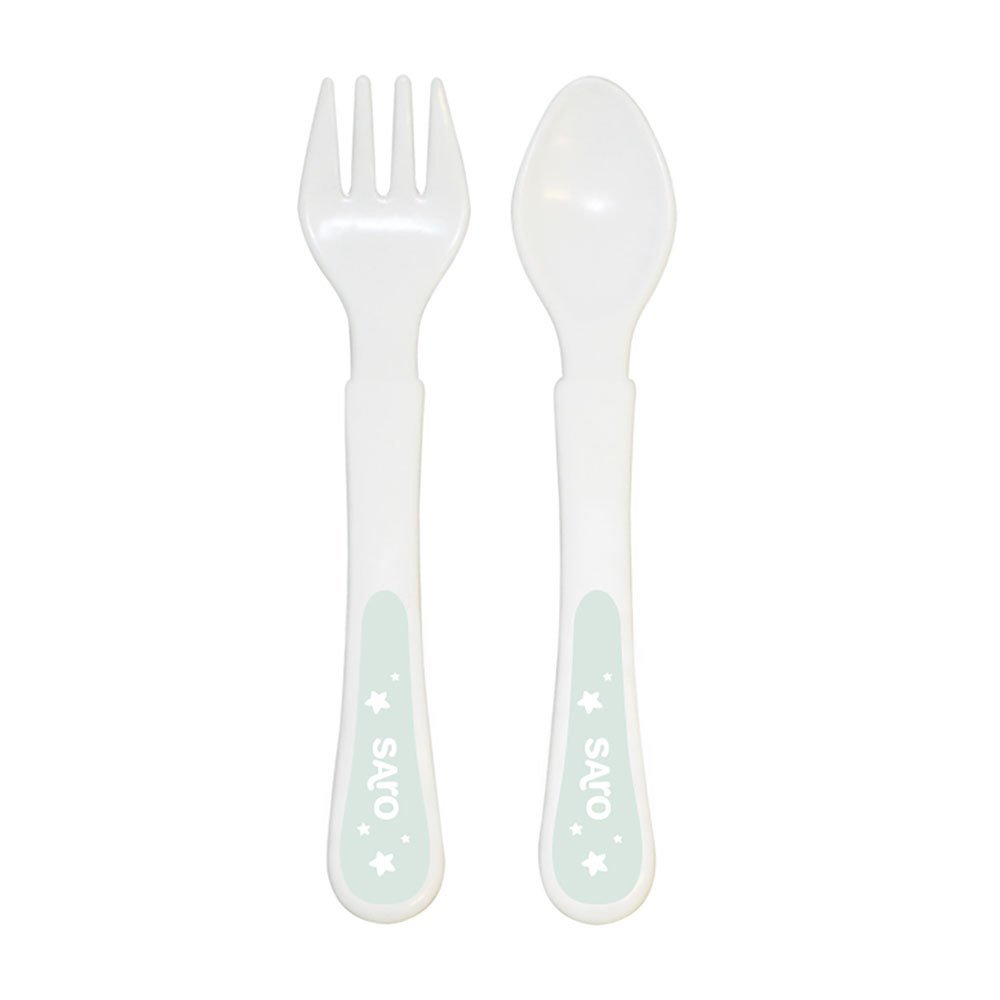 VAJILLA INFANTIL 5 PIEZAS SARO ·VERDE· - Happy Moments Baby