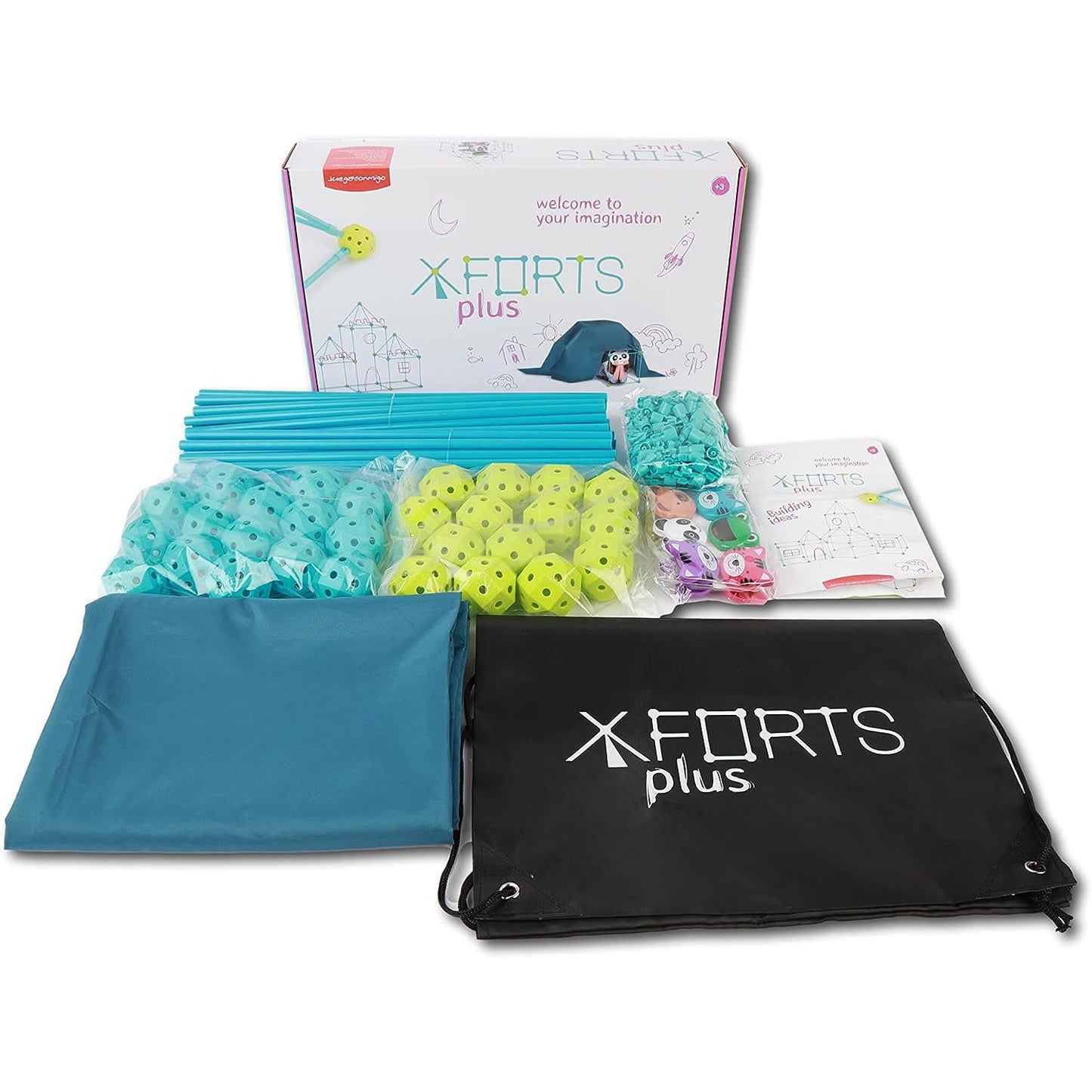 XFORTS JUEGO DE CONSTRUCCIÓN ·SET DE 85 PIEZAS· - Happy Moments Baby