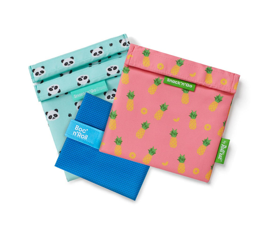 Roll’eat llega a Happy Moments Baby and Kids: fundas ecológicas para bocadillos y bolsas reutilizables para snacks - Happy Moments Baby