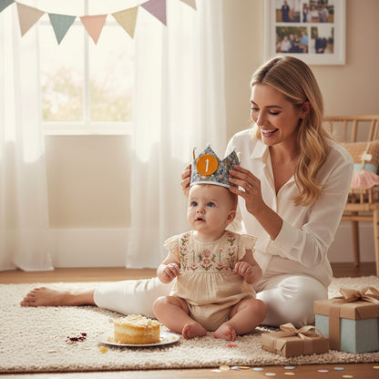 CORONA CUMPLEAÑOS ·PRIMAVERA·