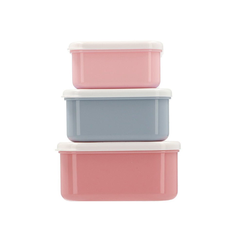 3 FIAMBRERAS CAJITAS ALMUERZO MAGICAL UNICORN· - Happy Moments Baby