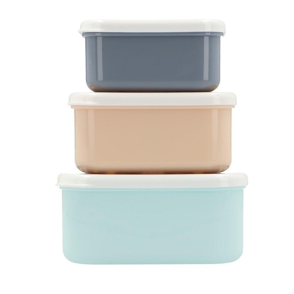 3 FIAMBRERAS CAJITAS ALMUERZO TUTETE ·MAGICAL FOREST· - Happy Moments Baby