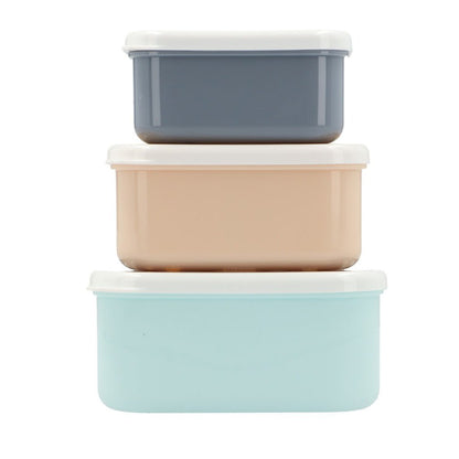 3 FIAMBRERAS CAJITAS ALMUERZO TUTETE ·MAGICAL FOREST· - Happy Moments Baby