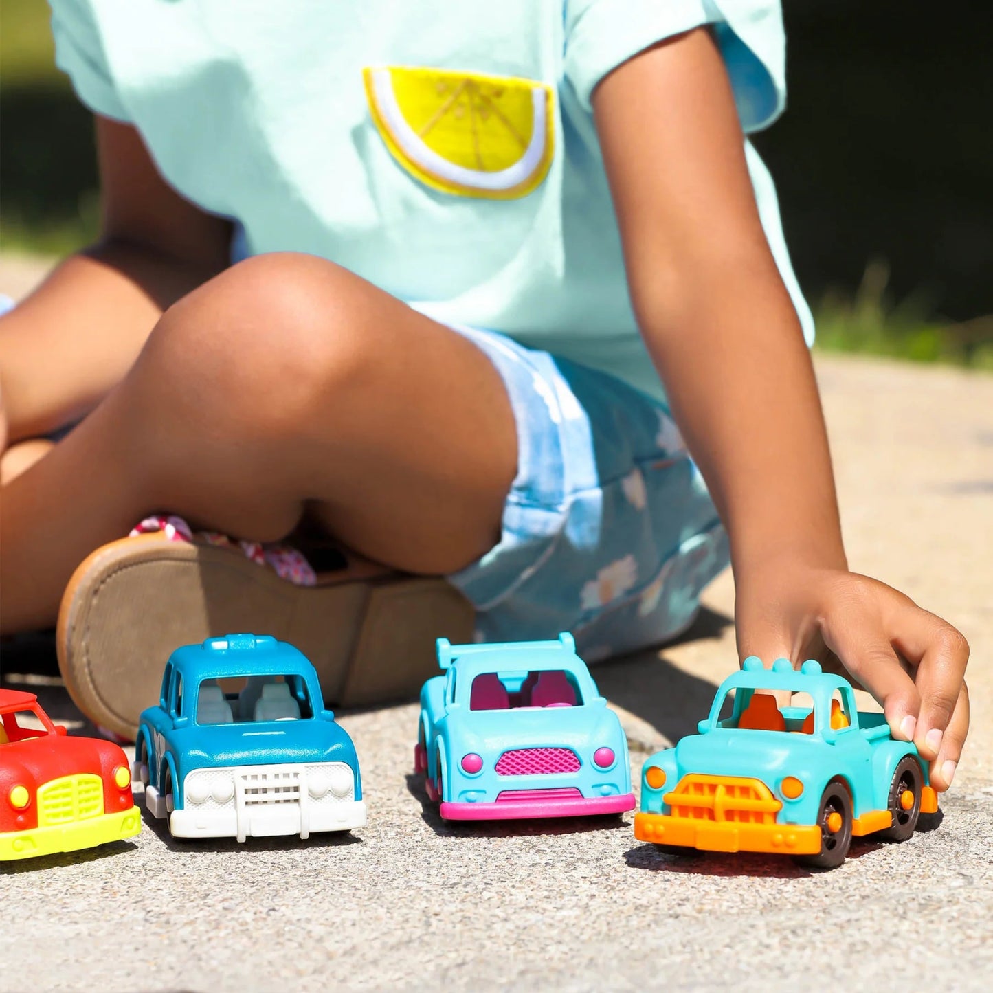 4 MINI COCHES JUGUETE BTOYS ·HAPPY CRUISERS· - Happy Moments Baby