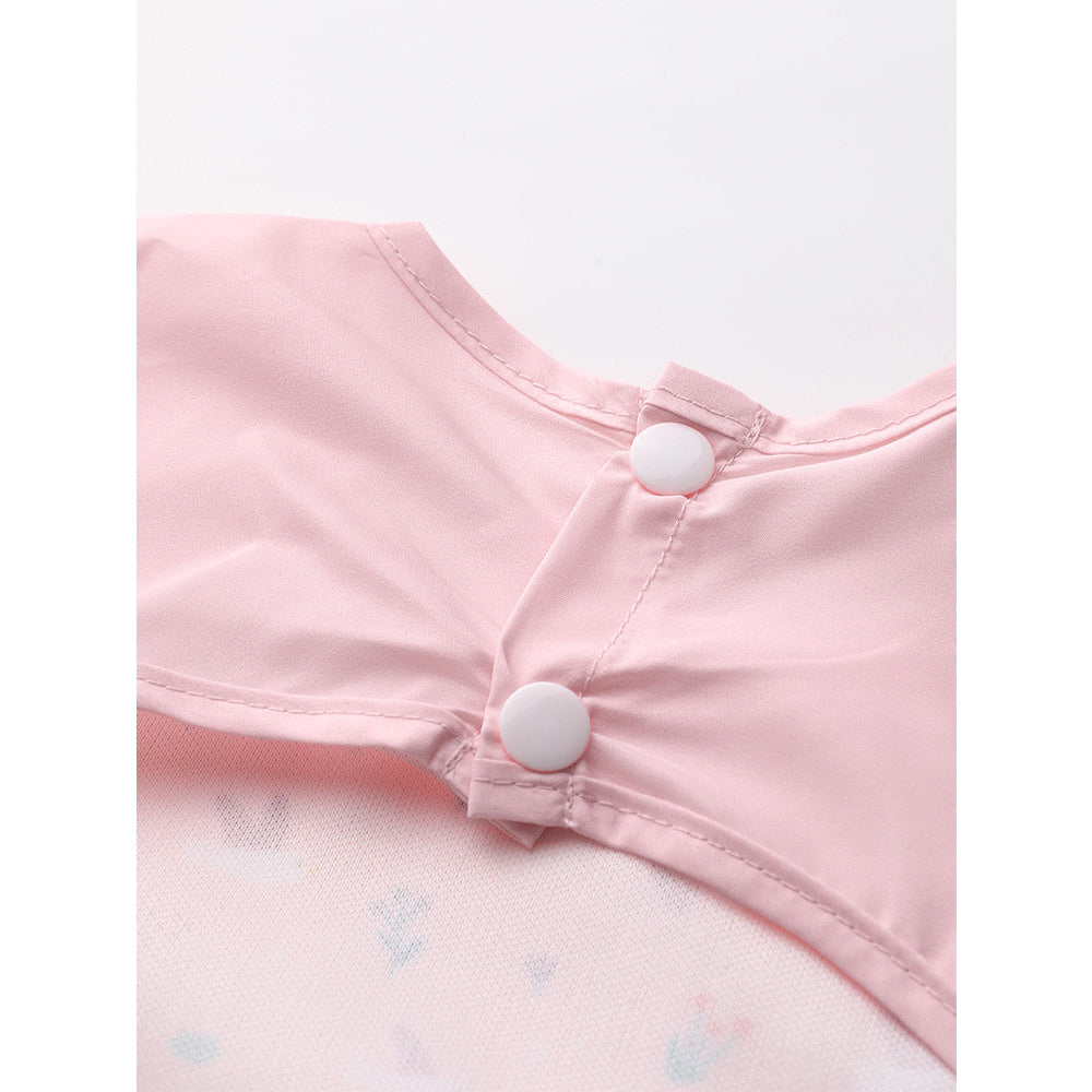 BABERO CON MANGAS TUTETE ·BLOSSOM BIRDS·