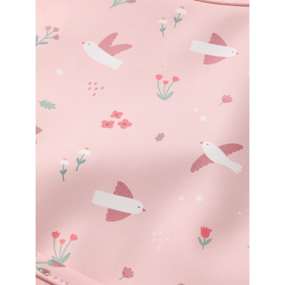 BABERO IMPERMEABLE TUTETE ·BLOSSOM BIRDS·