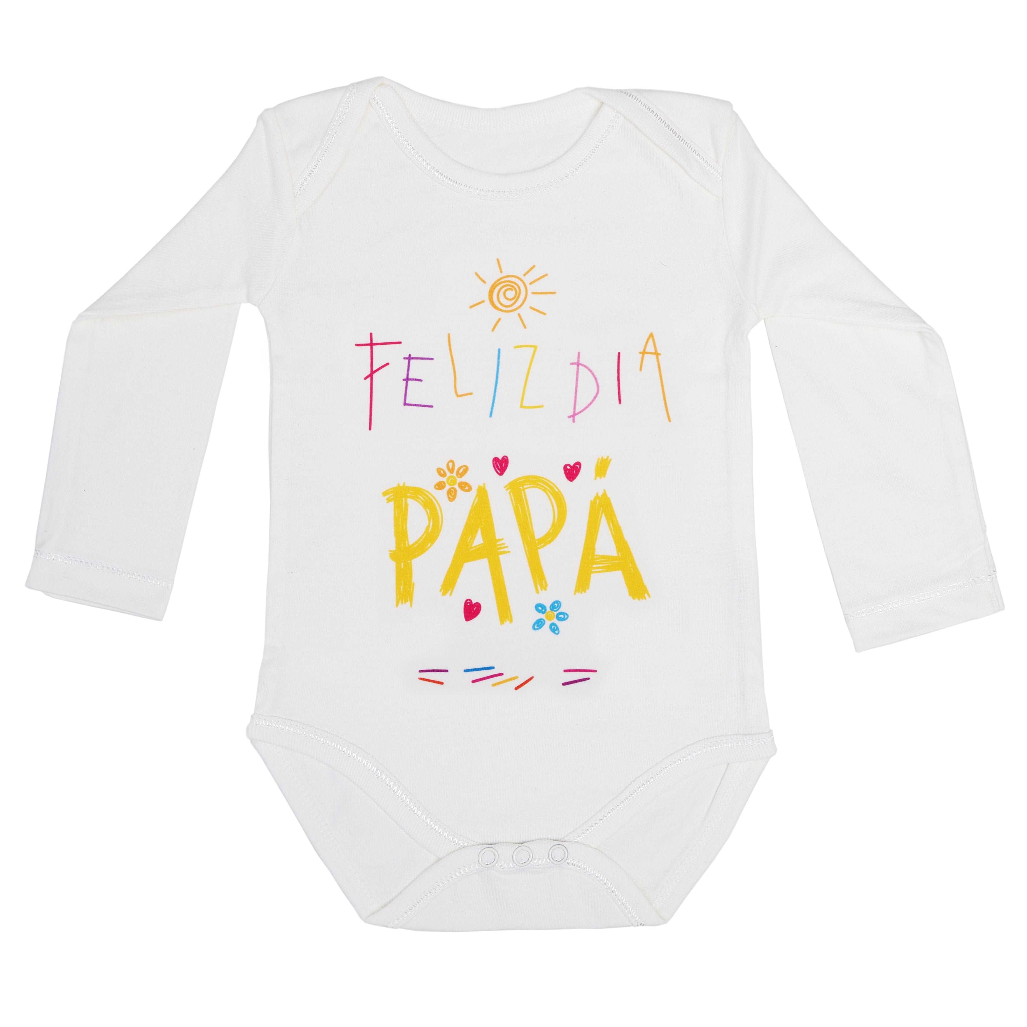 BODY FELIZ DIA PAPÁ - DÍA DEL PADRE - Happy Moments Baby