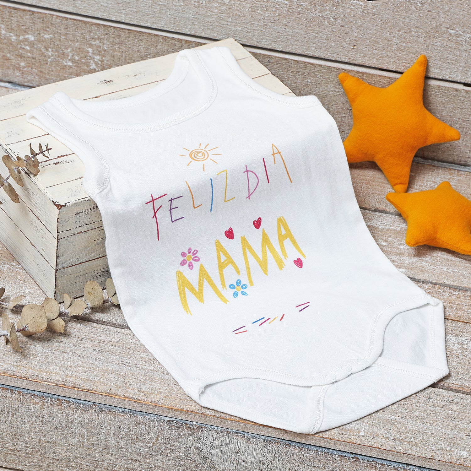 BODY BEBÉ - FELIZ DIA MAMA