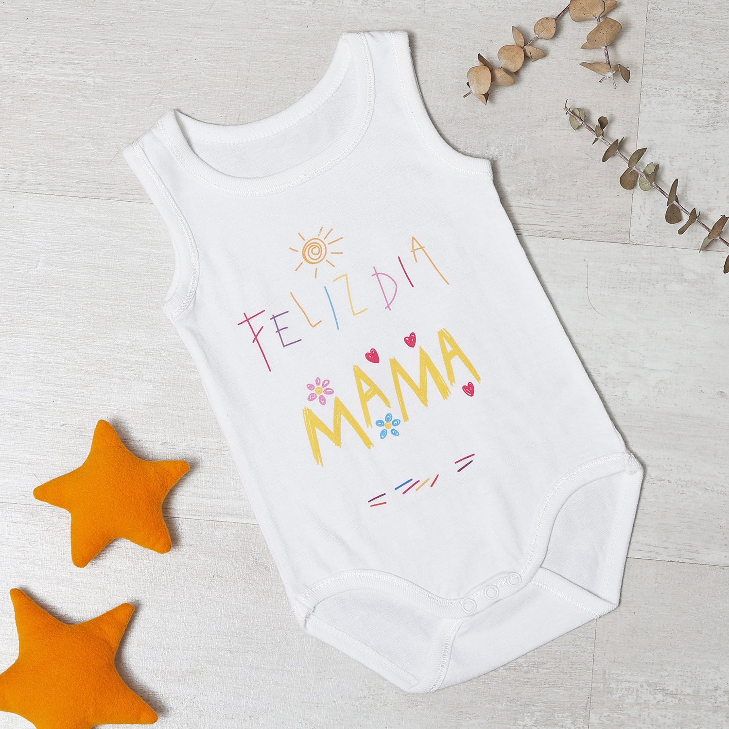 BODY BEBÉ - FELIZ DIA MAMA