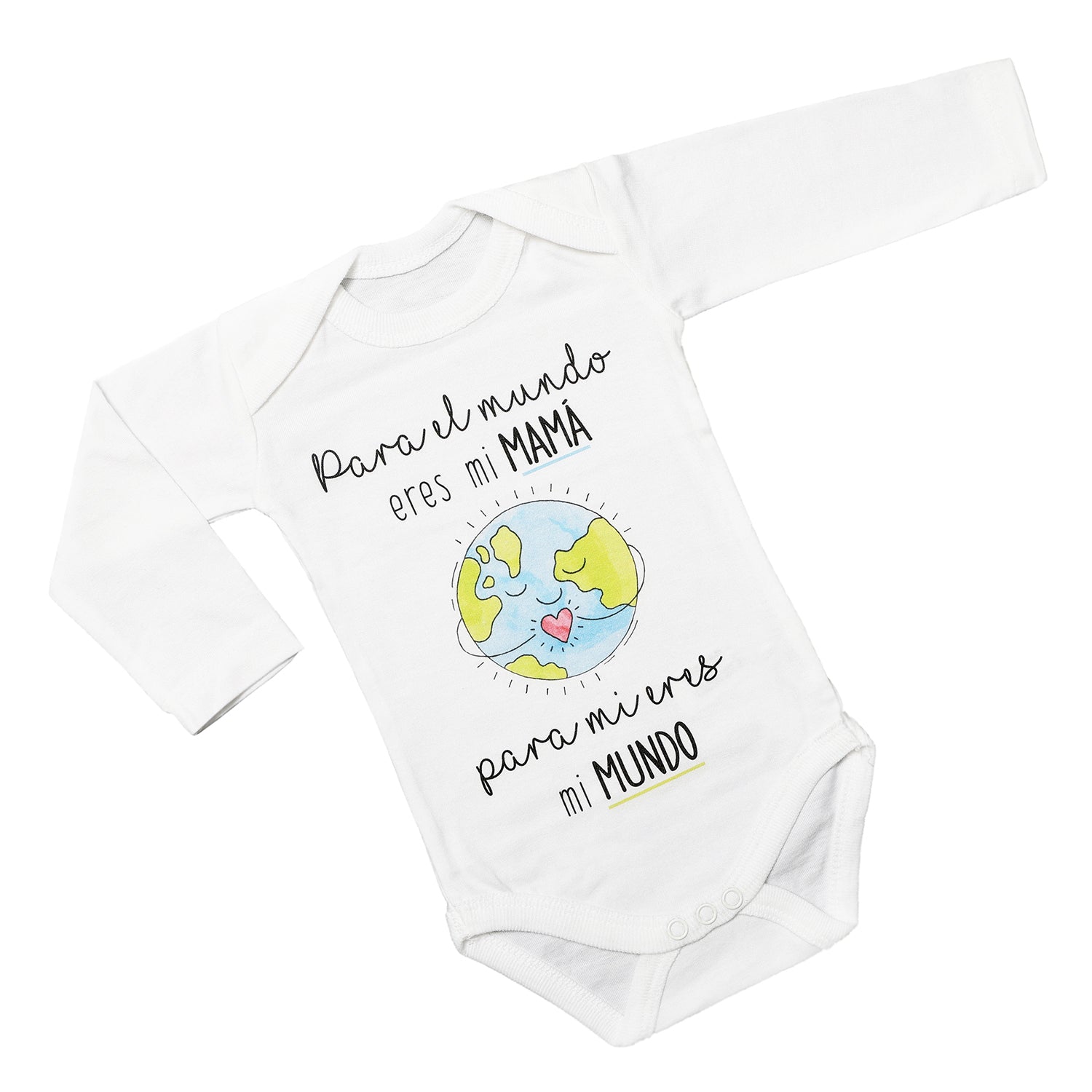 BODY BEBÉ - MAMÁ ERES MI MUNDO