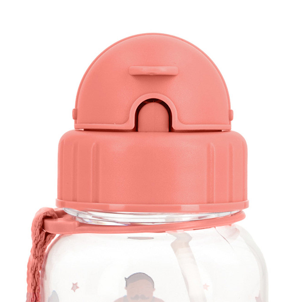 BOTELLA DE PLÁSTICO CON CAÑITA TUTETE ·CIRCUS SHOW·