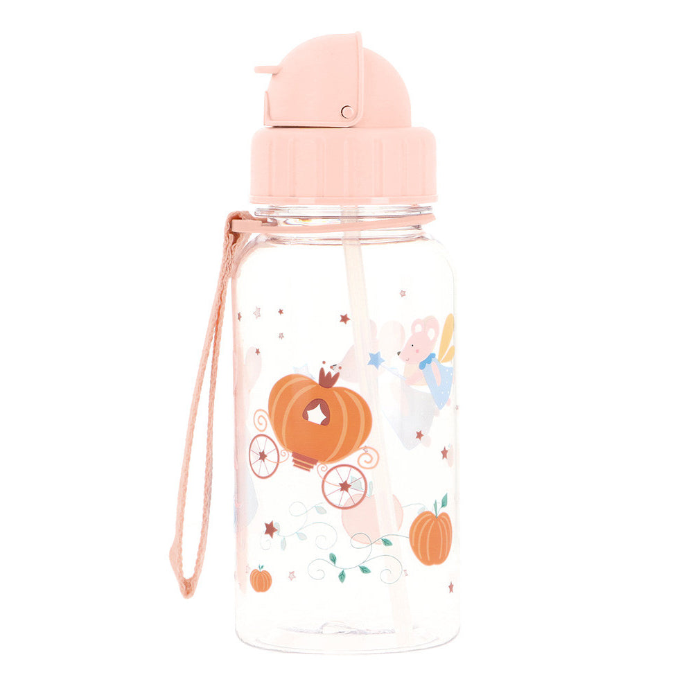 BOTELLA DE PLÁSTICO CON CAÑITA TUTETE ·MOUSE FAIRIES·