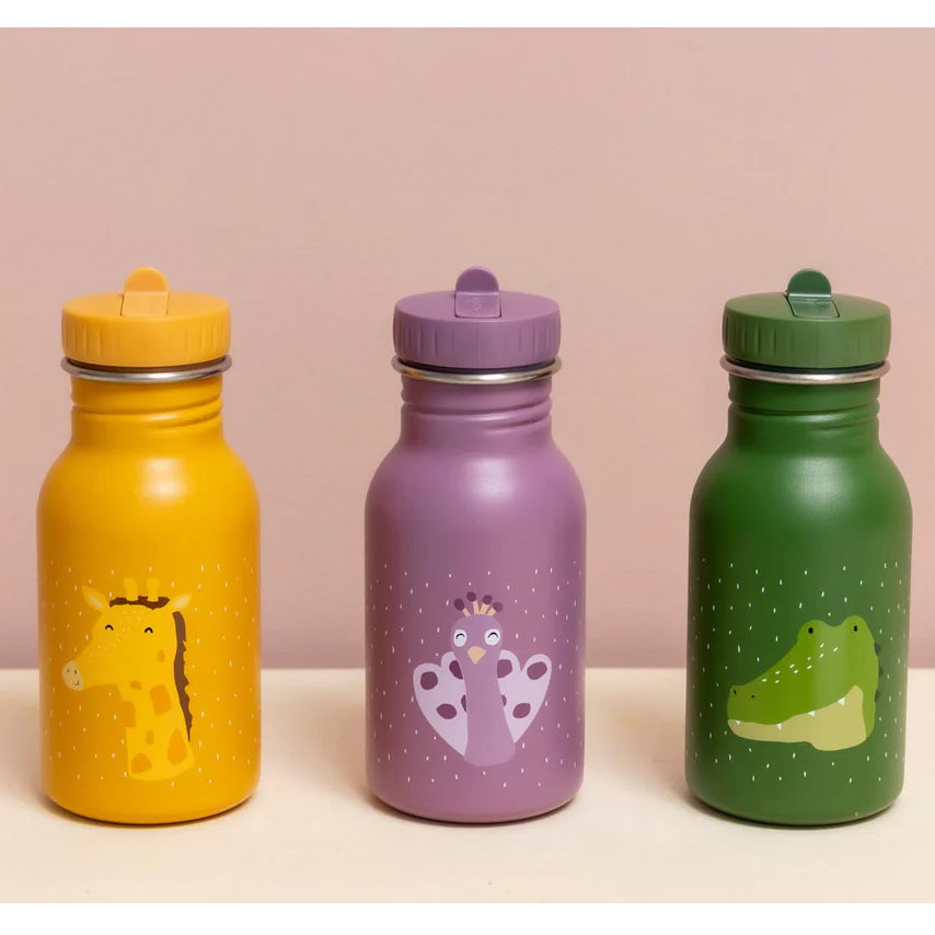 BOTELLA DE ACERO TRIXIE 350ML ·JIRAFA·