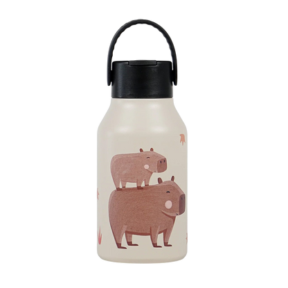 BOTELLA TÉRMICA RUNBOTT ·350ML MARTA MUNTÉ CAPYBARA·