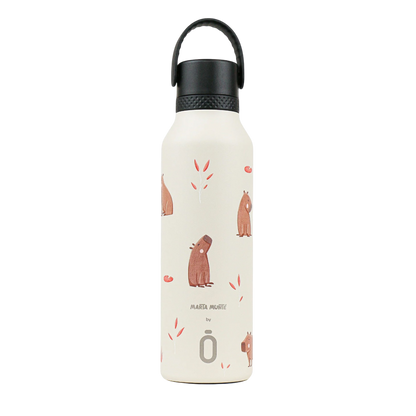 BOTELLA TÉRMICA RUNBOTT Mii ·600ML MARTA MUNTÉ CAPYBARA·