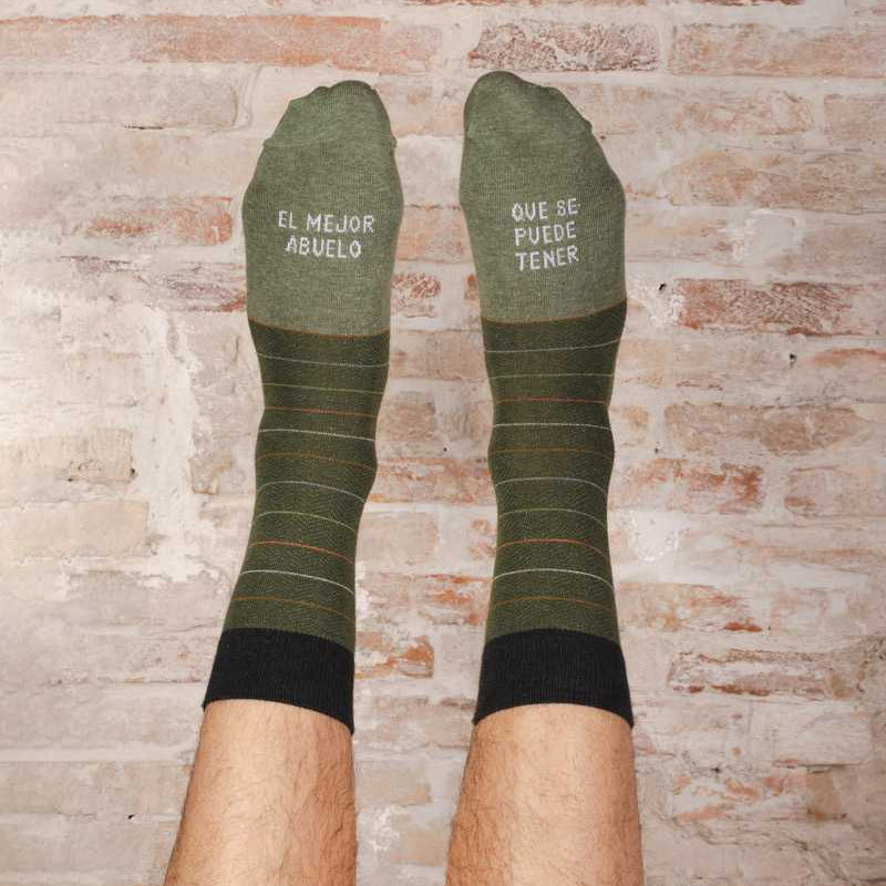 CALCETINES UO ·EL MEJOR ABUELO QUE SE PUEDE TENER·