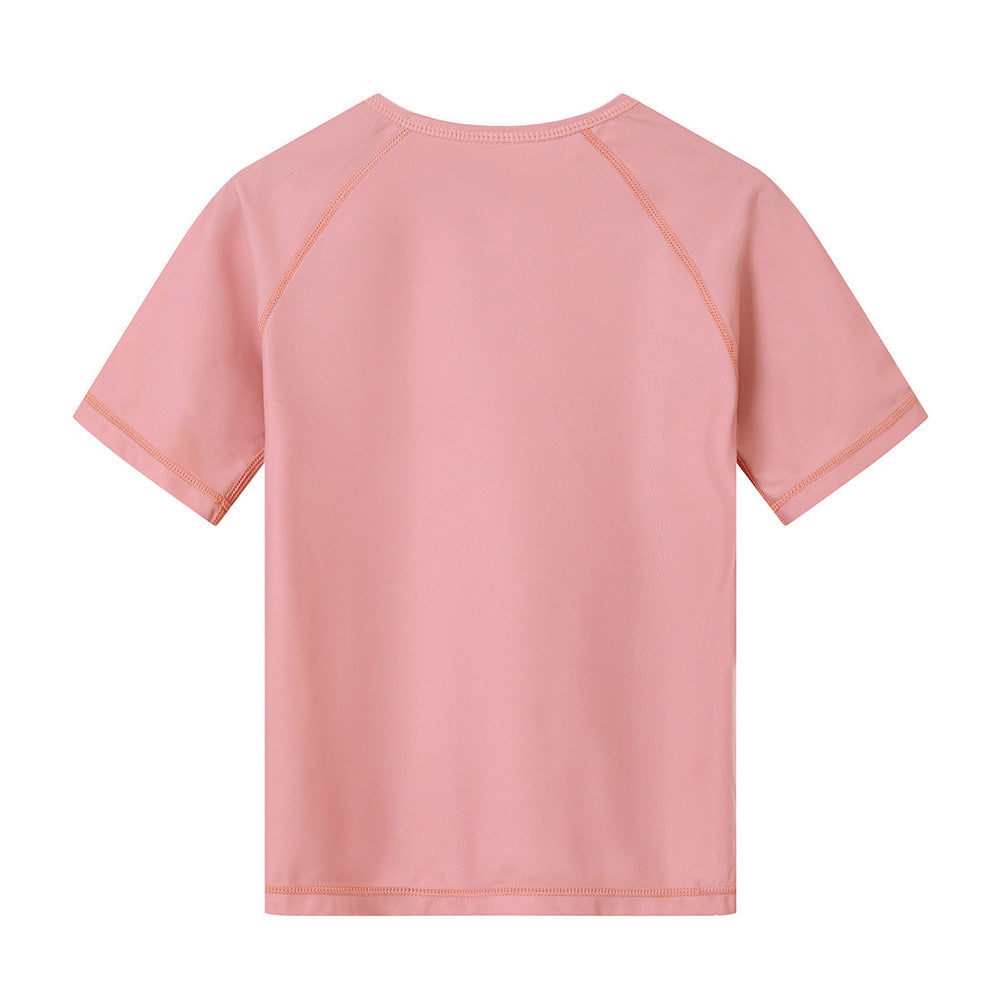 CAMISETA DE PROTECCIÓN SOLAR TUTETE ·MANGA CORTA WHALE PINK·