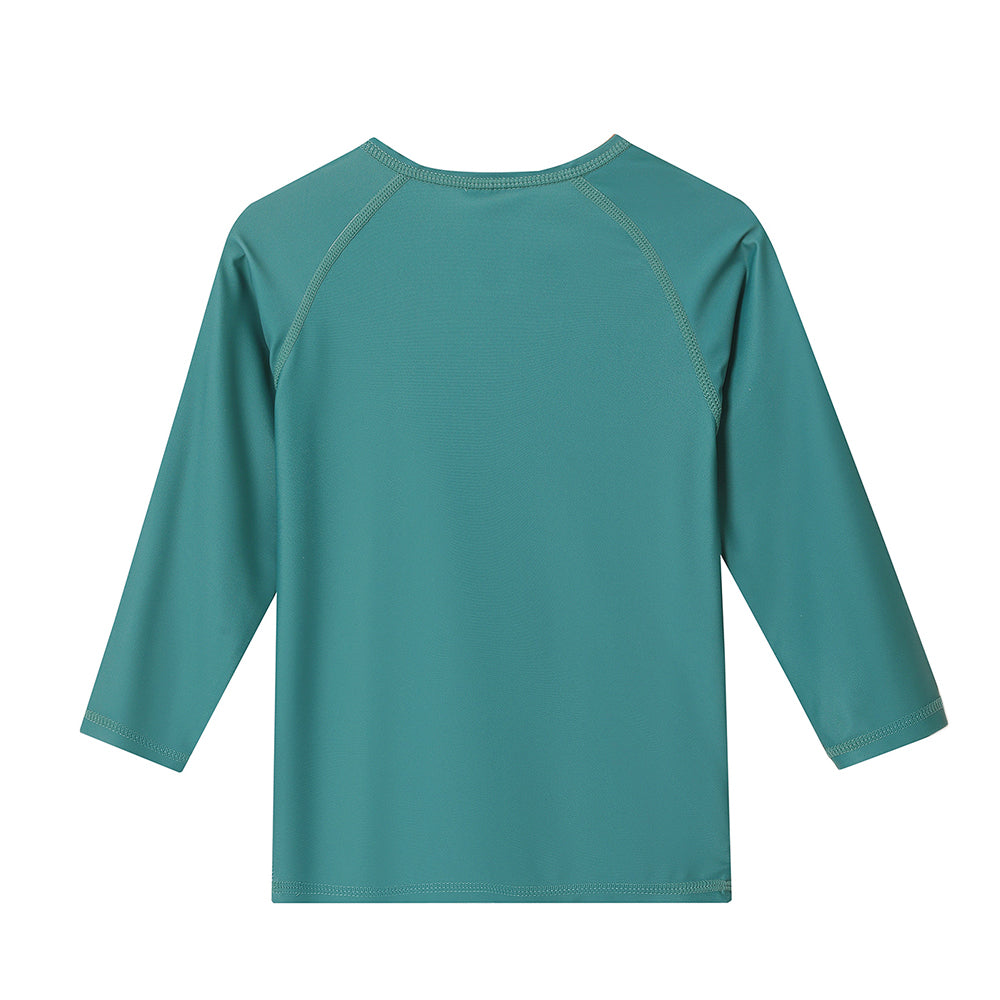 CAMISETA DE PROTECCIÓN SOLAR TUTETE ·MANGA LARGA WHALE TEAL·