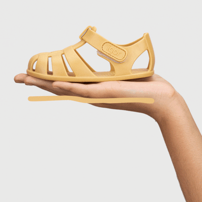 CANGREJERAS CON VELCRO RESPETUOSAS IGOR ·MOSTAZA·