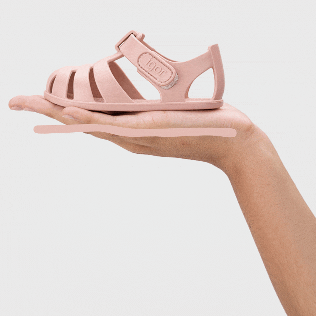 CANGREJERAS CON VELCRO RESPETUOSAS IGOR ·ROSA·