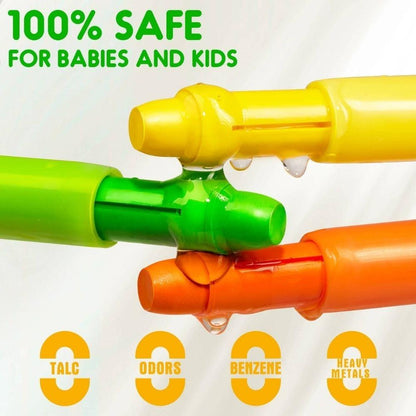 CERAS INFANTILES JARMELO ·CRAYONES ULTRA SUAVES LAVABLES 12 COLORES·