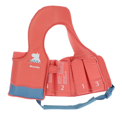 CHALECO FLOTADOR APRENDIZAJE TUTETE ·1-2 AÑOS HIPPOS·