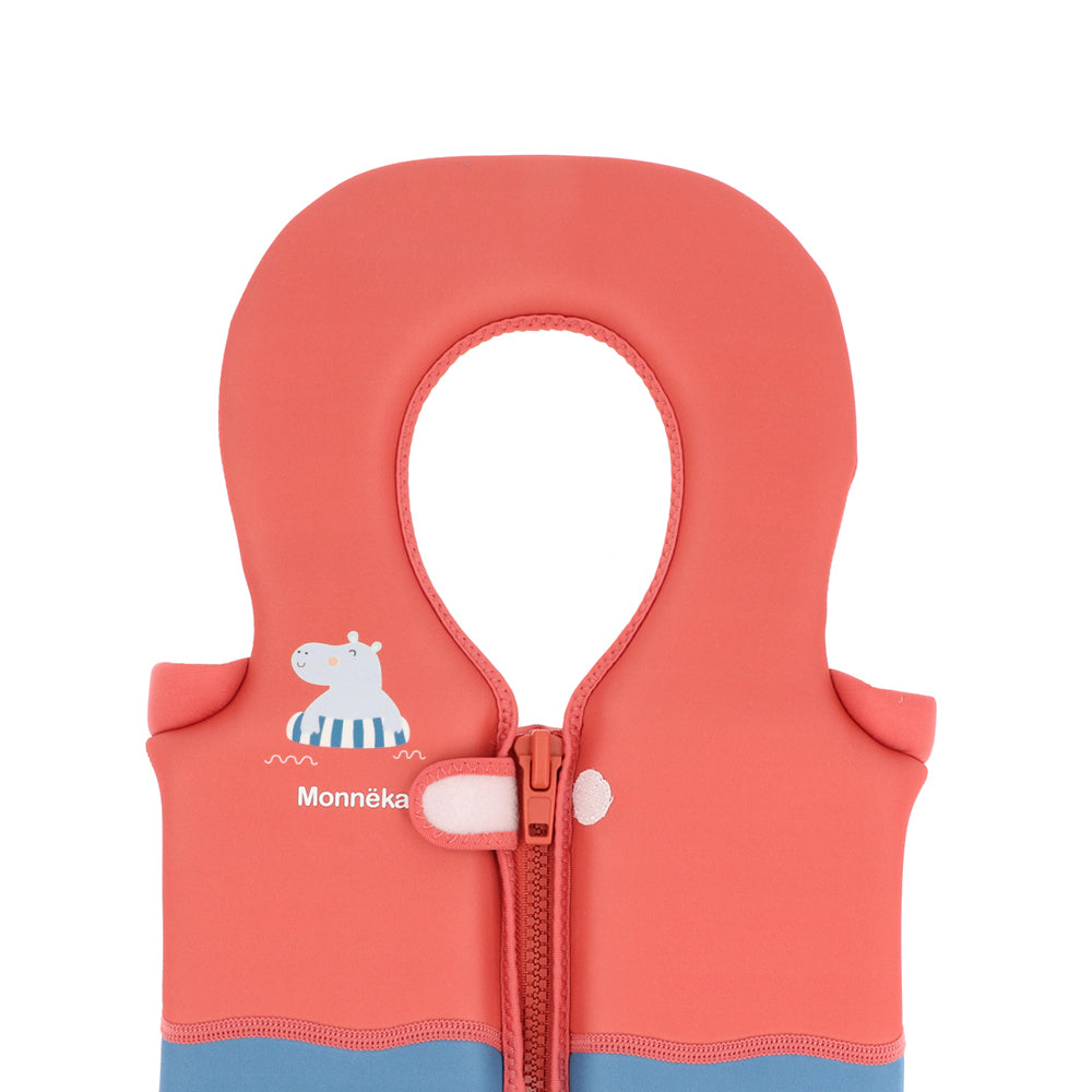 CHALECO FLOTADOR APRENDIZAJE TUTETE ·1-2 AÑOS HIPPOS·