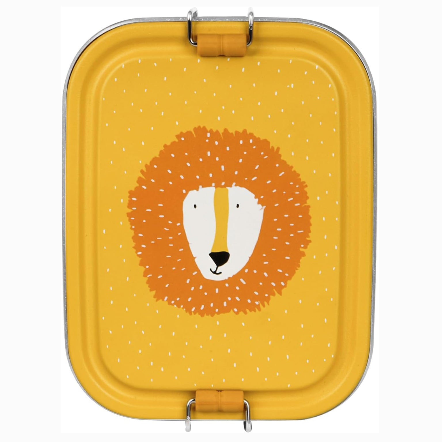 FIAMBRERA CAJA DE ALMUERZO TRIXIE ACERO ·PEQUEÑA LEÓN·