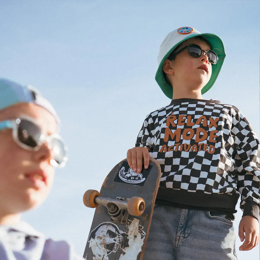 GAFAS FLEXIBLES DE PROTECCIÓN SOLAR (4-7 AÑOS AÑOS) ·EYZZ BLACK·