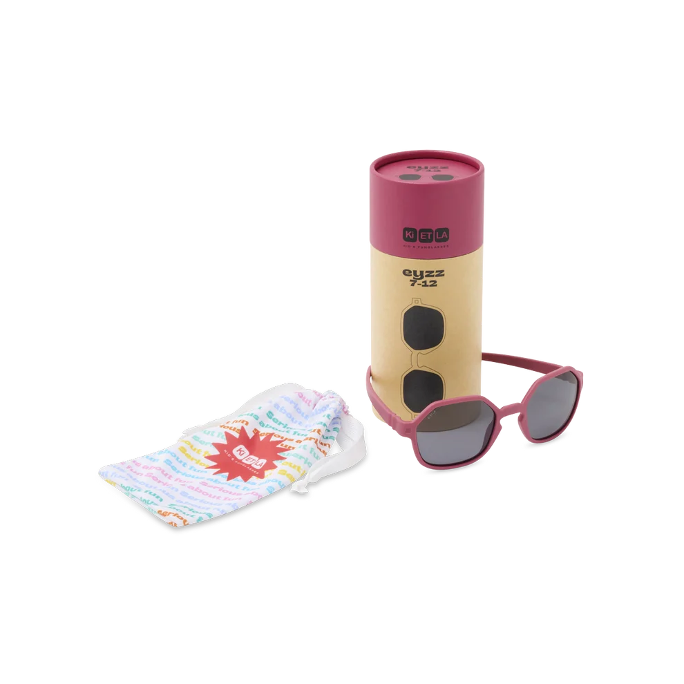 GAFAS FLEXIBLES DE PROTECCIÓN SOLAR (4-7 AÑOS AÑOS) ·EYZZ RASPBERRY·