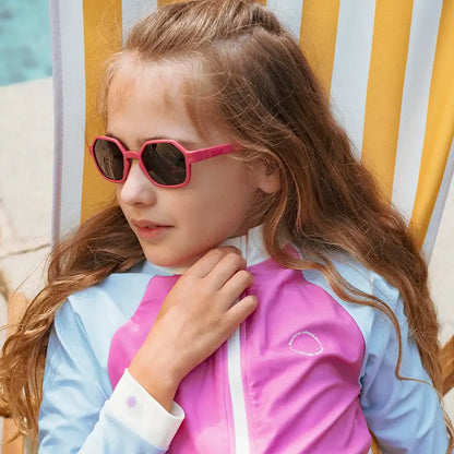 GAFAS FLEXIBLES DE PROTECCIÓN SOLAR (4-7 AÑOS AÑOS) ·EYZZ RASPBERRY·