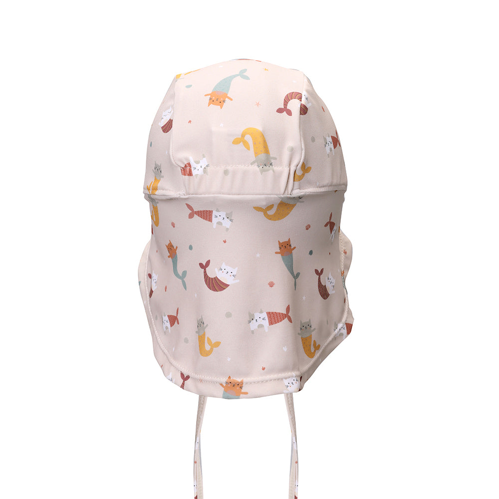 GORRO DE PLAYA BEBÉ TUTETE ·MERMAID CATS·