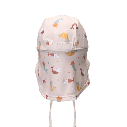 GORRO DE PLAYA BEBÉ TUTETE ·MERMAID CATS·