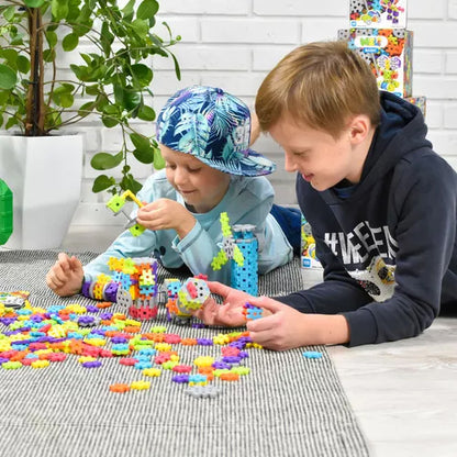 JUEGO DE CONSTRUCCIÓN BLOQUES MELI ·CAJA 500 PIEZAS BASIC CONSTRUCTOR·