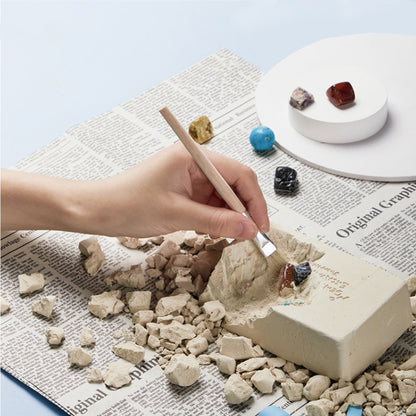 MANUALIDADES JARMELO ·KIT EXCAVACIÓN DE MINERALES GEOLOGICAL GEMSTONE·