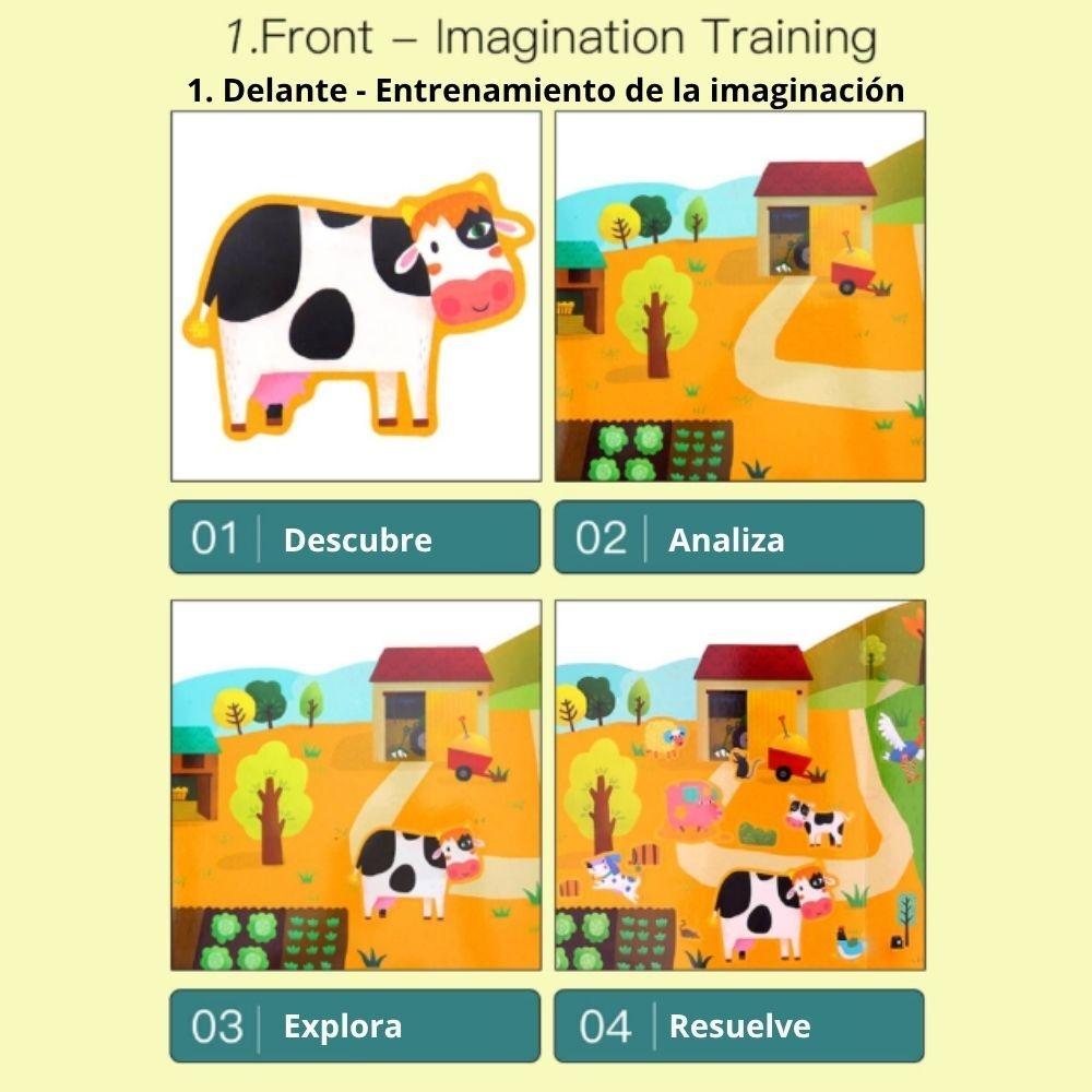MANUALIDADES JARMELO ·LIBRO DE PEGATINAS REUTILIZABLES ANIMAL PLACE·