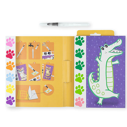 MANUALIDADES TIGER TRIBE ·SET PARA PINTAR ANIMALES SALVAJES·