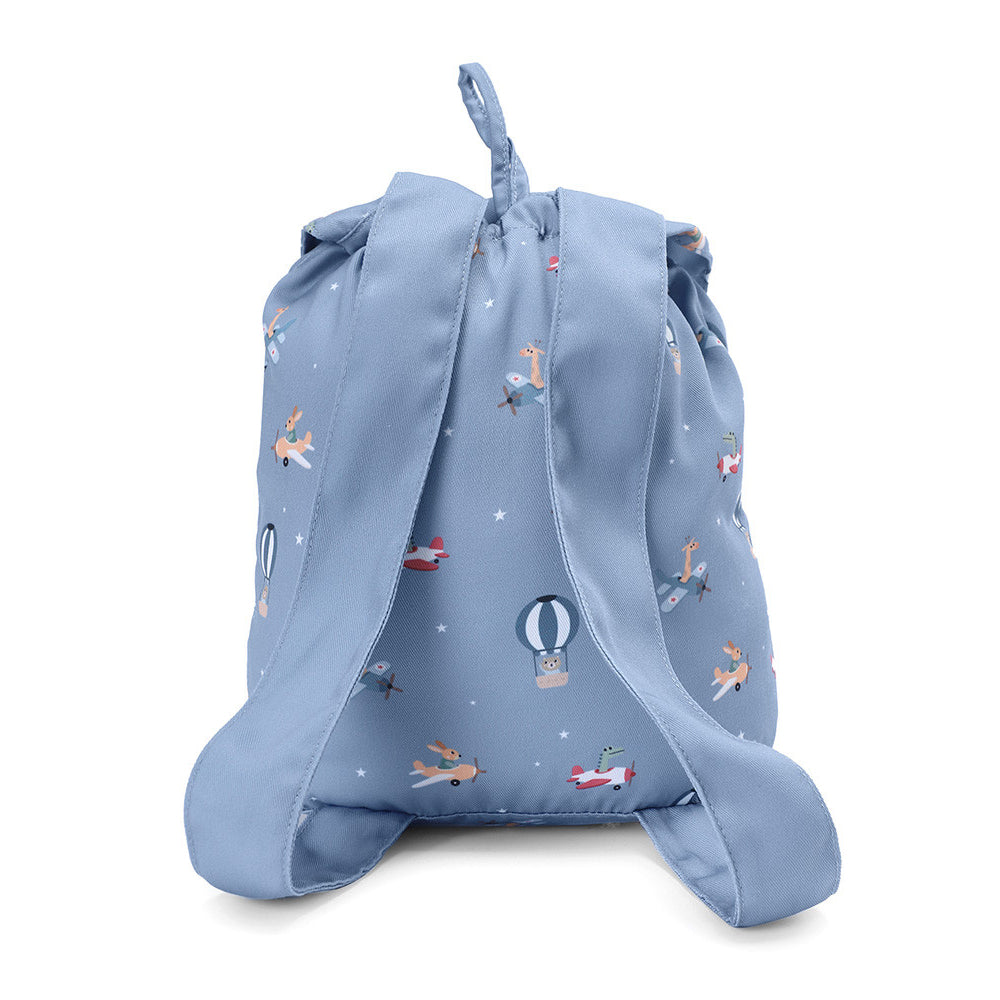 MOCHILA INFANTIL PEQUEÑA TELA TUTETE ·PLANES·