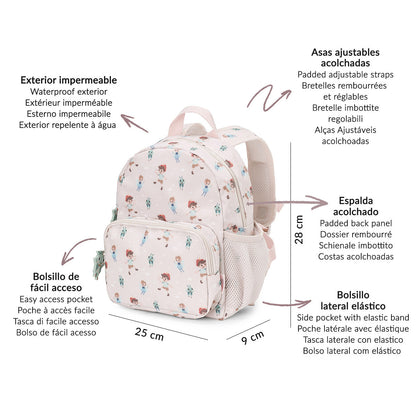 MOCHILA INFANTIL TUTETE ·THE WOODEN BOY·