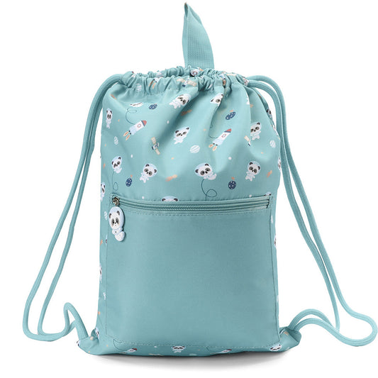 MOCHILA SACO IMPERMEABLE TUTETE ·PANDAS IN SPACE·