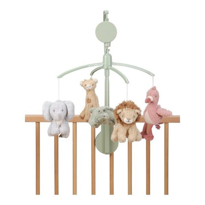 MÓVIL MUSICAL DE TELA LITTLE DUTCH ·SAFARI FRIENDS·