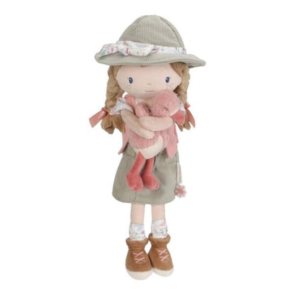 MUÑECA DE TELA MEDIANA LITTLE DUTCH ·ROSA EXPLORADORA·