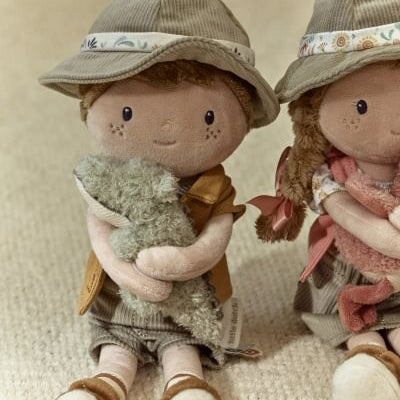 MUÑECO DE TELA MEDIANO LITTLE DUTCH ·JIM EXPLORADOR·